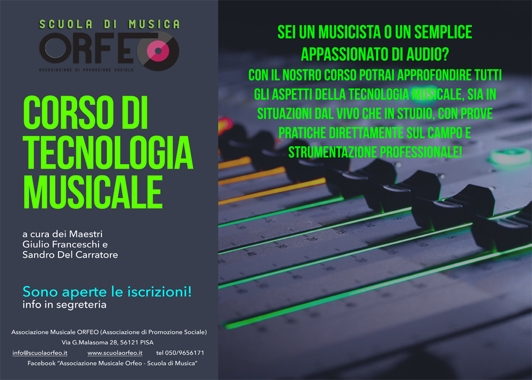 Corso di Tecnologia Musicale
